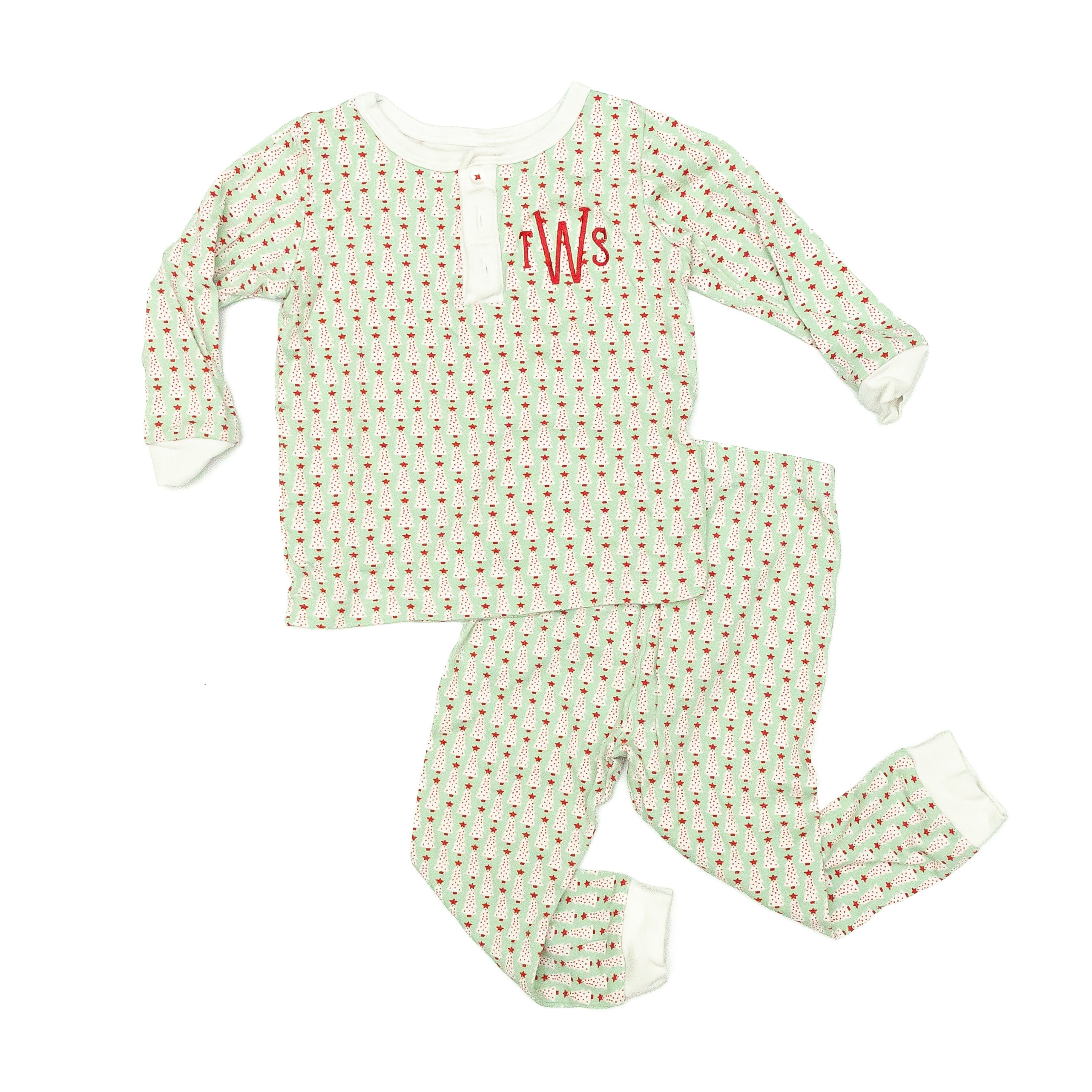 Lila and Hayes Christmas Pajama Set