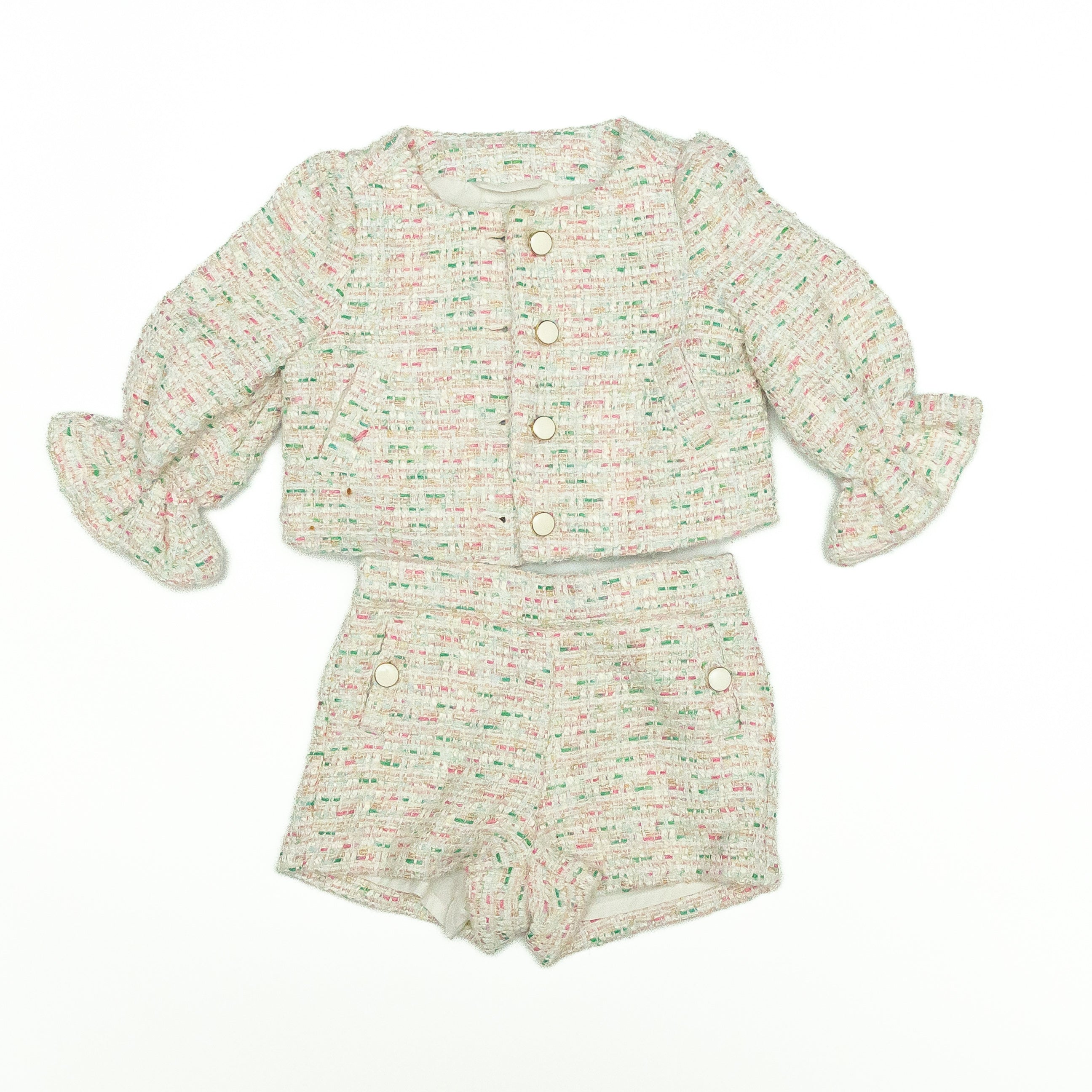 Janie and Jack Tweed Set