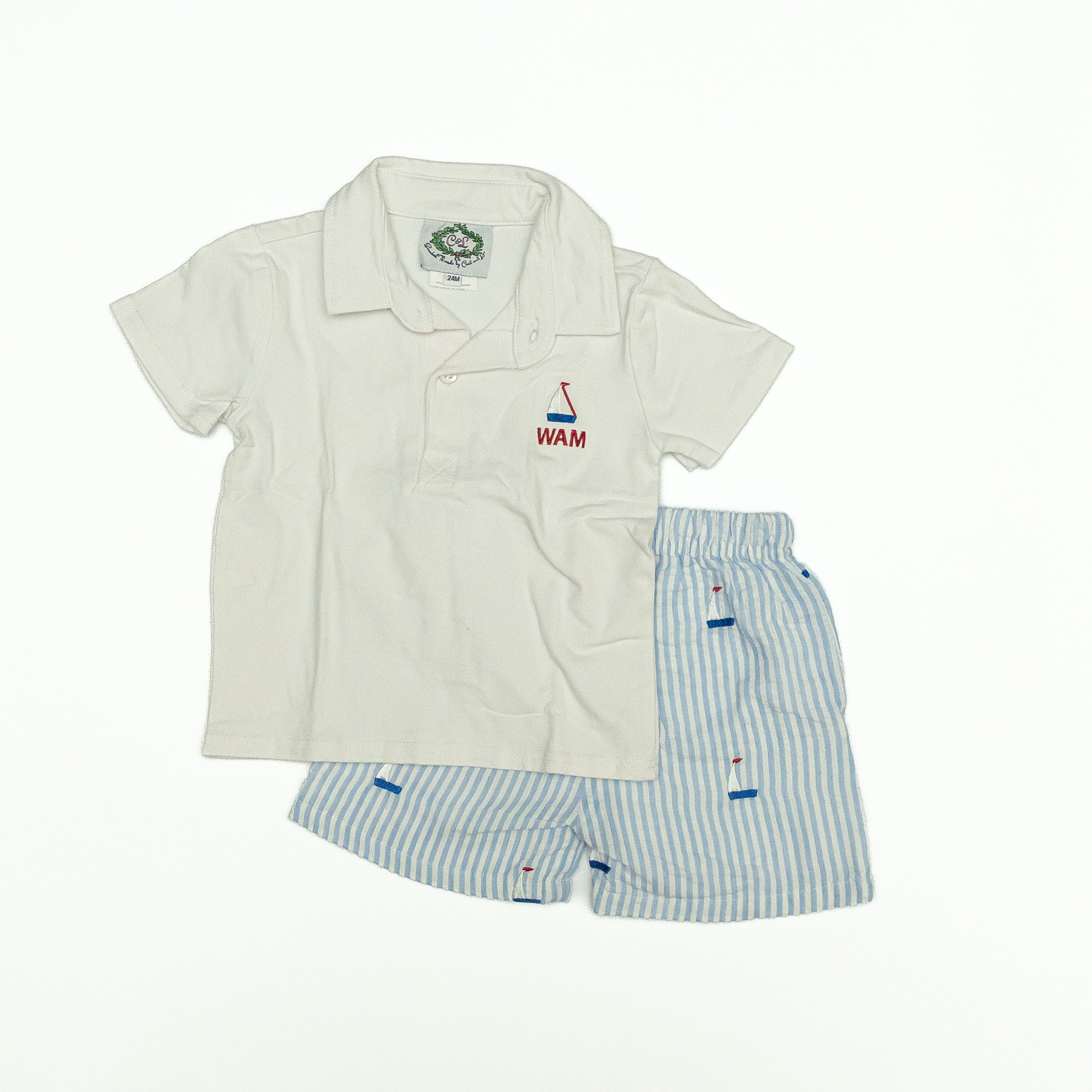 Smocked Threads by Cecil and Lou Set