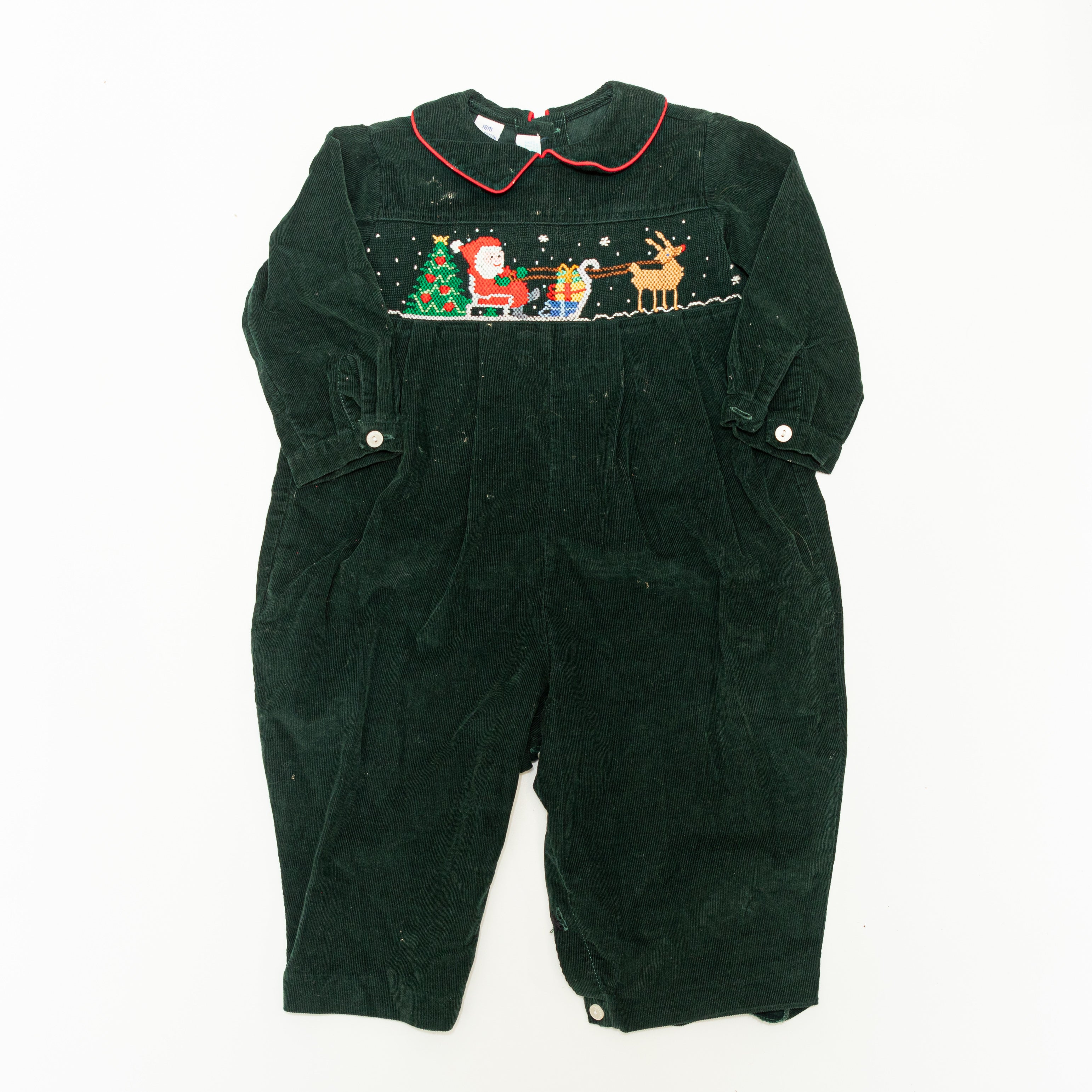 Vive La Fete Christmas Corduroy Long Bubble