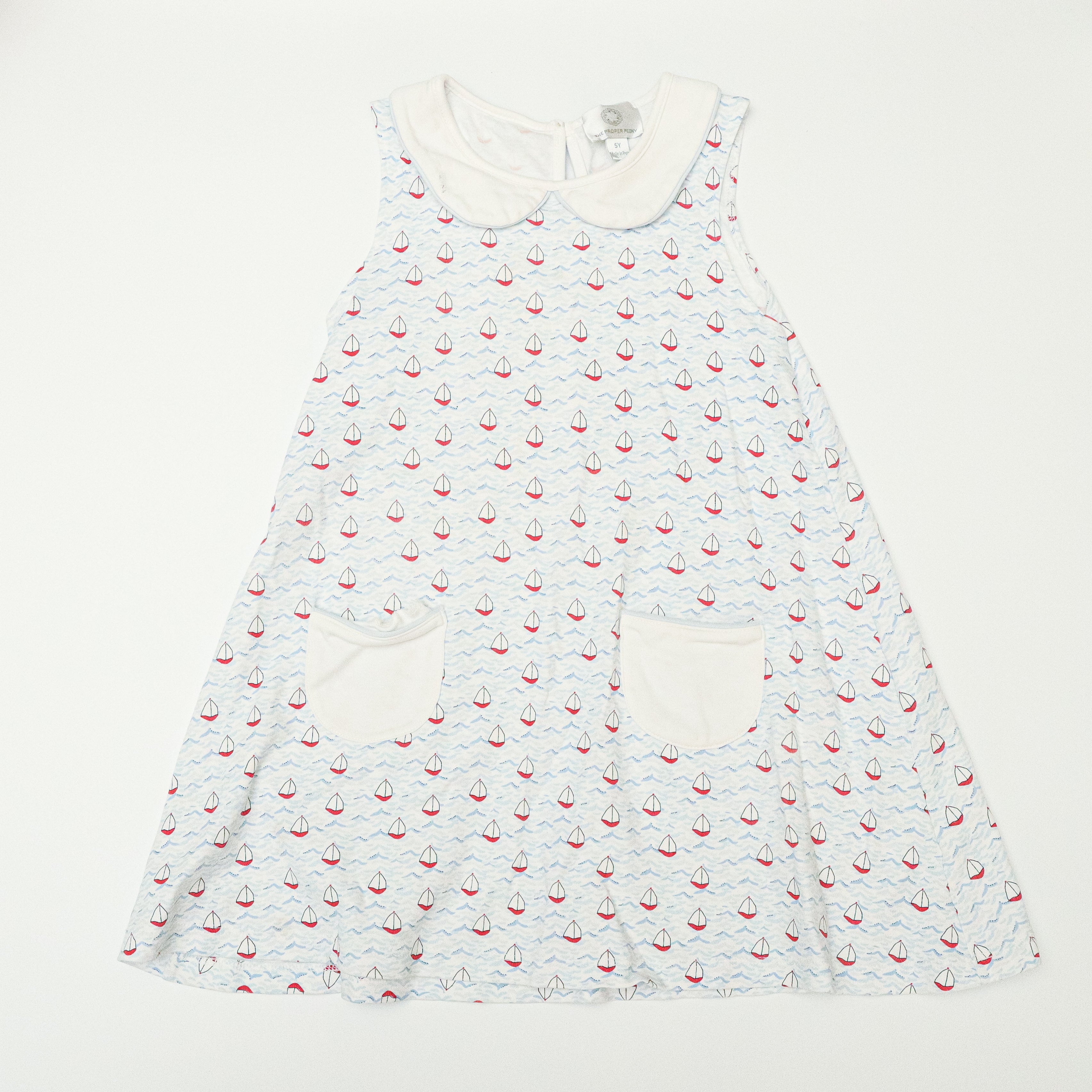 Proper Peony Nautical Dress