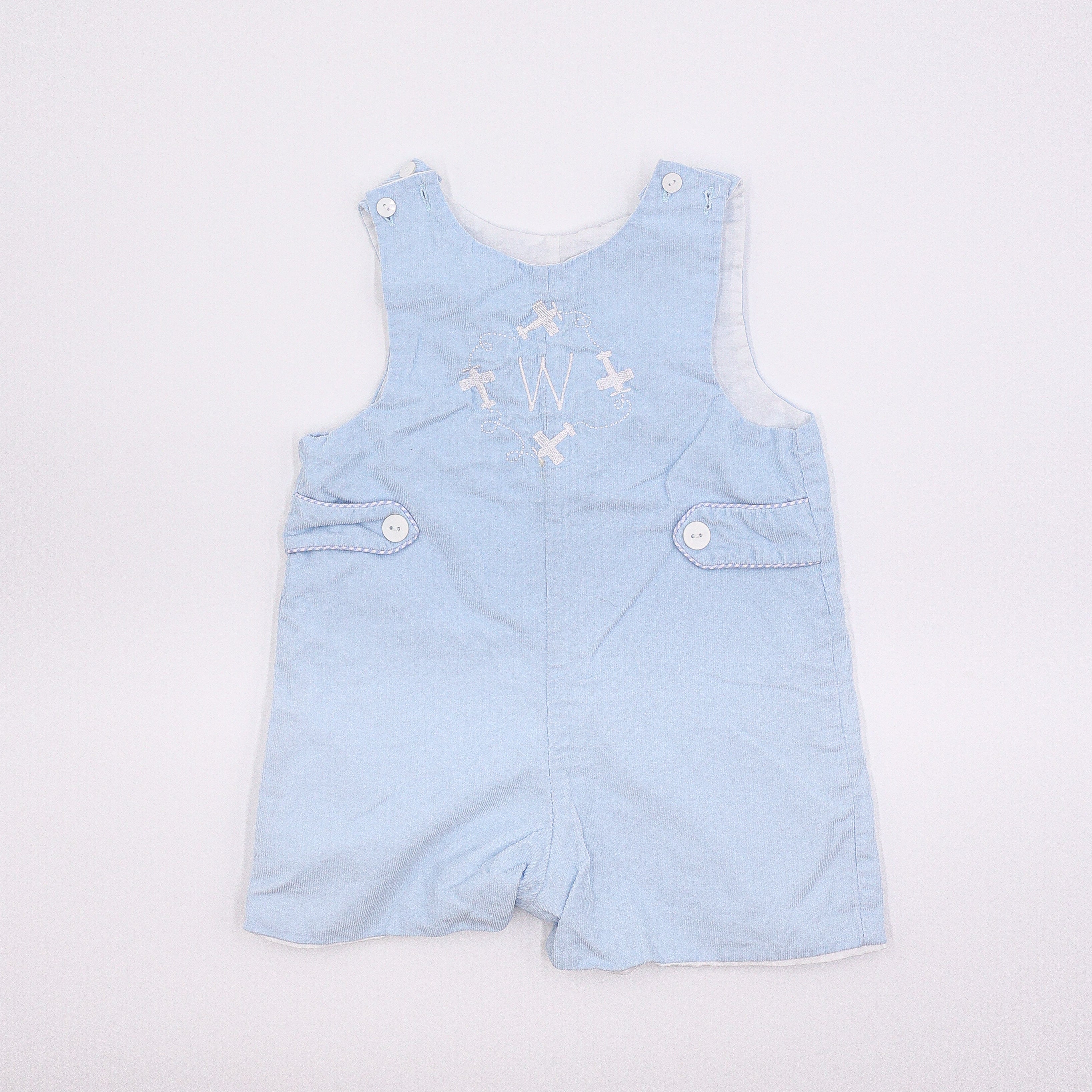 Petit Bebe Corduroy Overalls