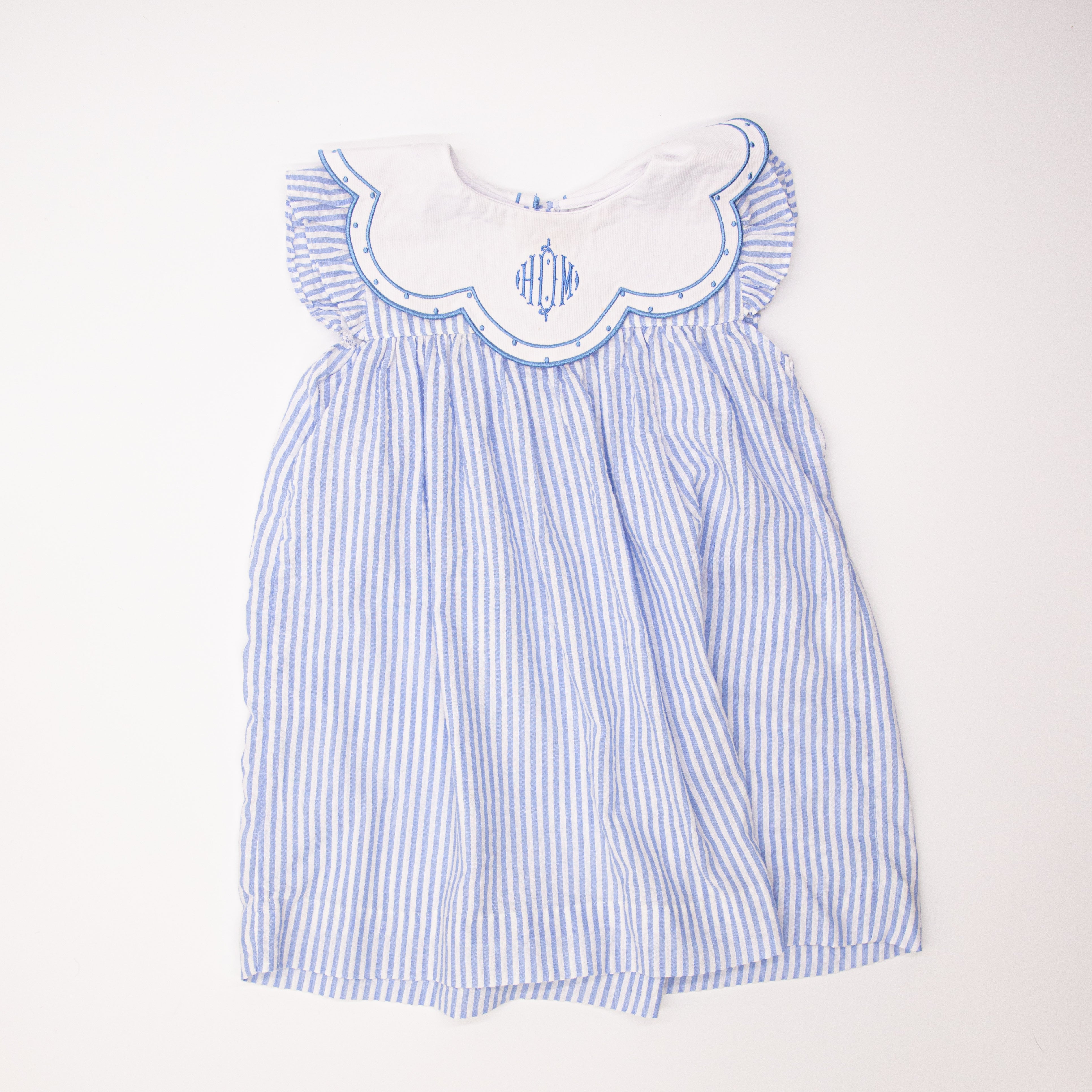 Smocked Threads by Cecil and Lou Seersucker Dress