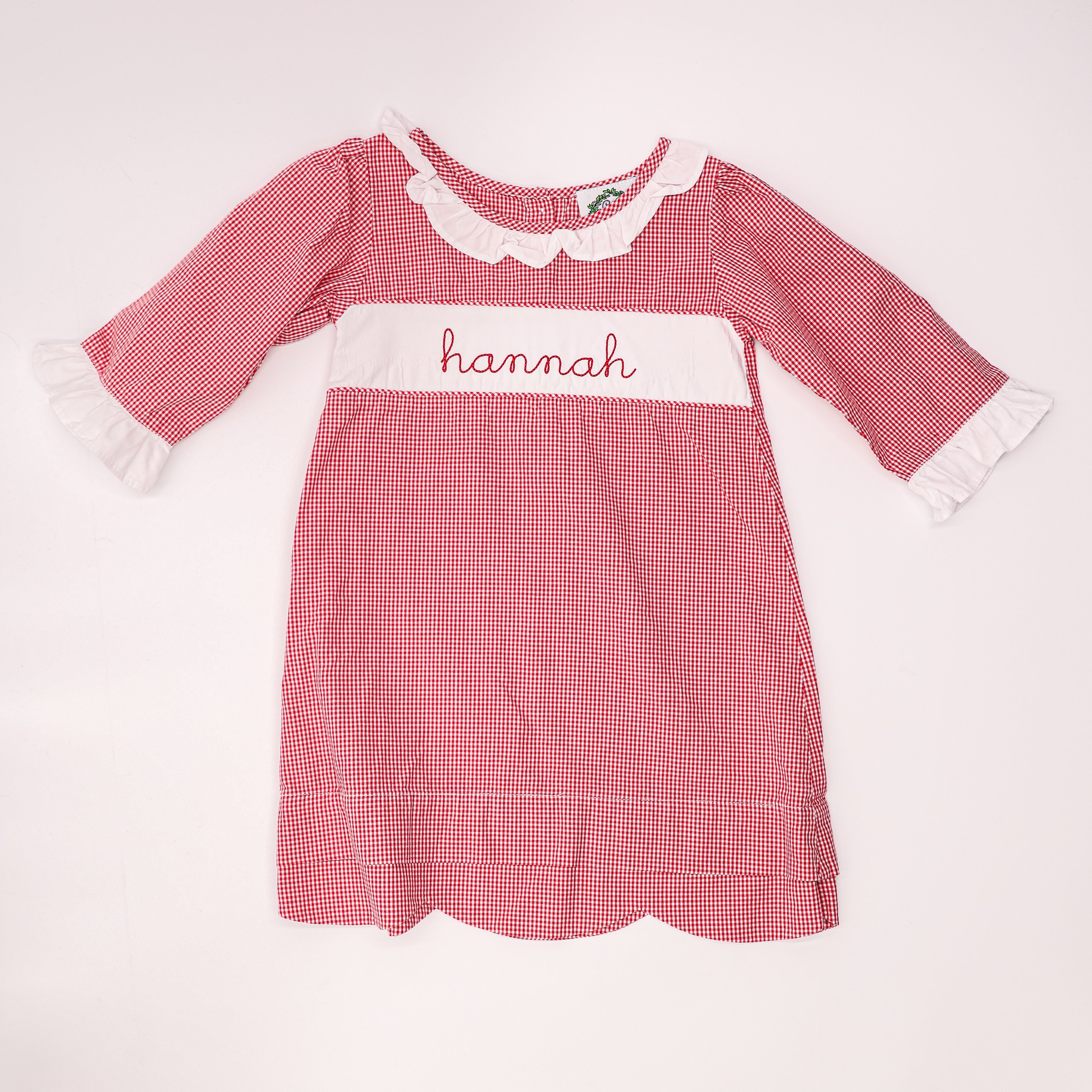 Smocked Threads Holiday Dress