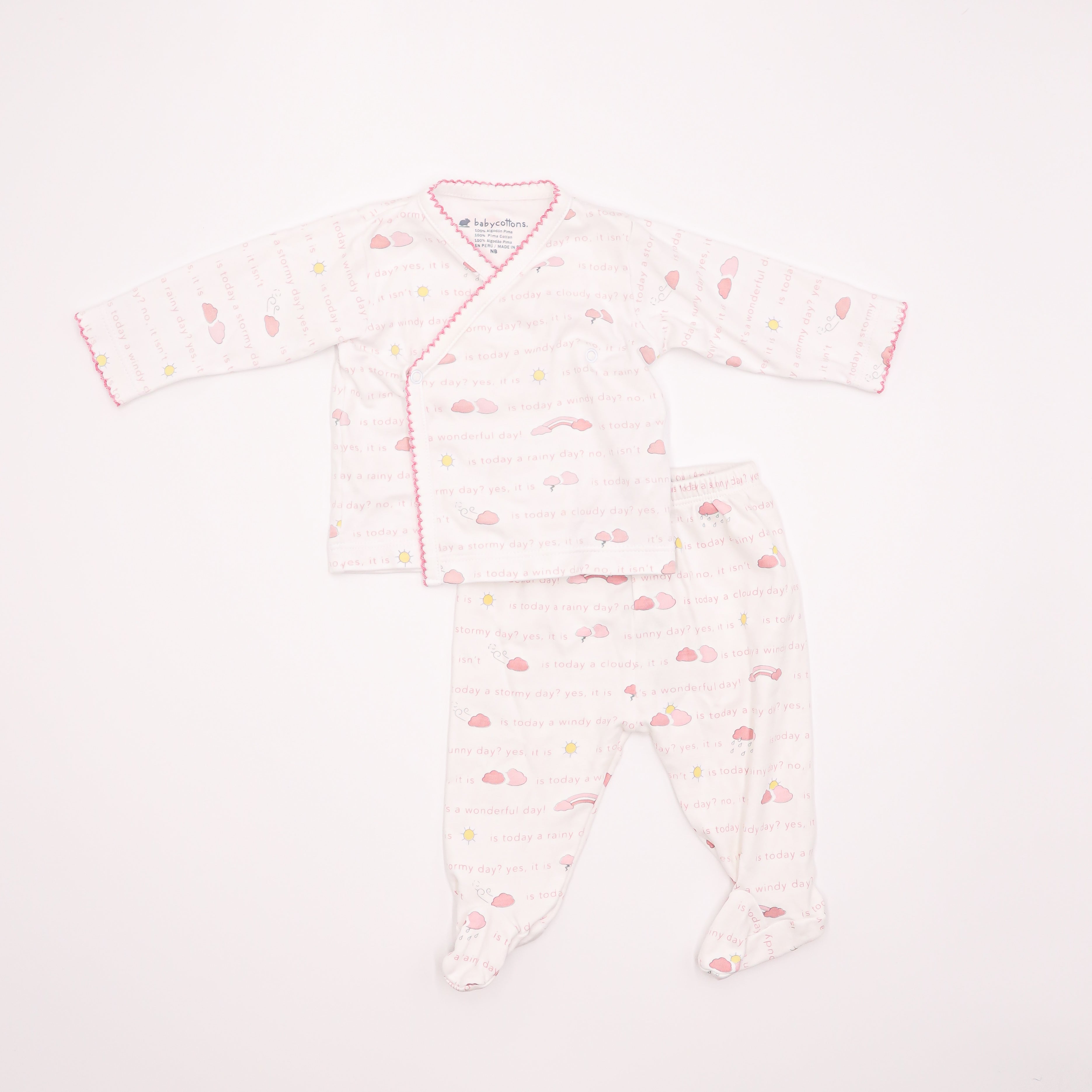 Babycotton Kimono Set
