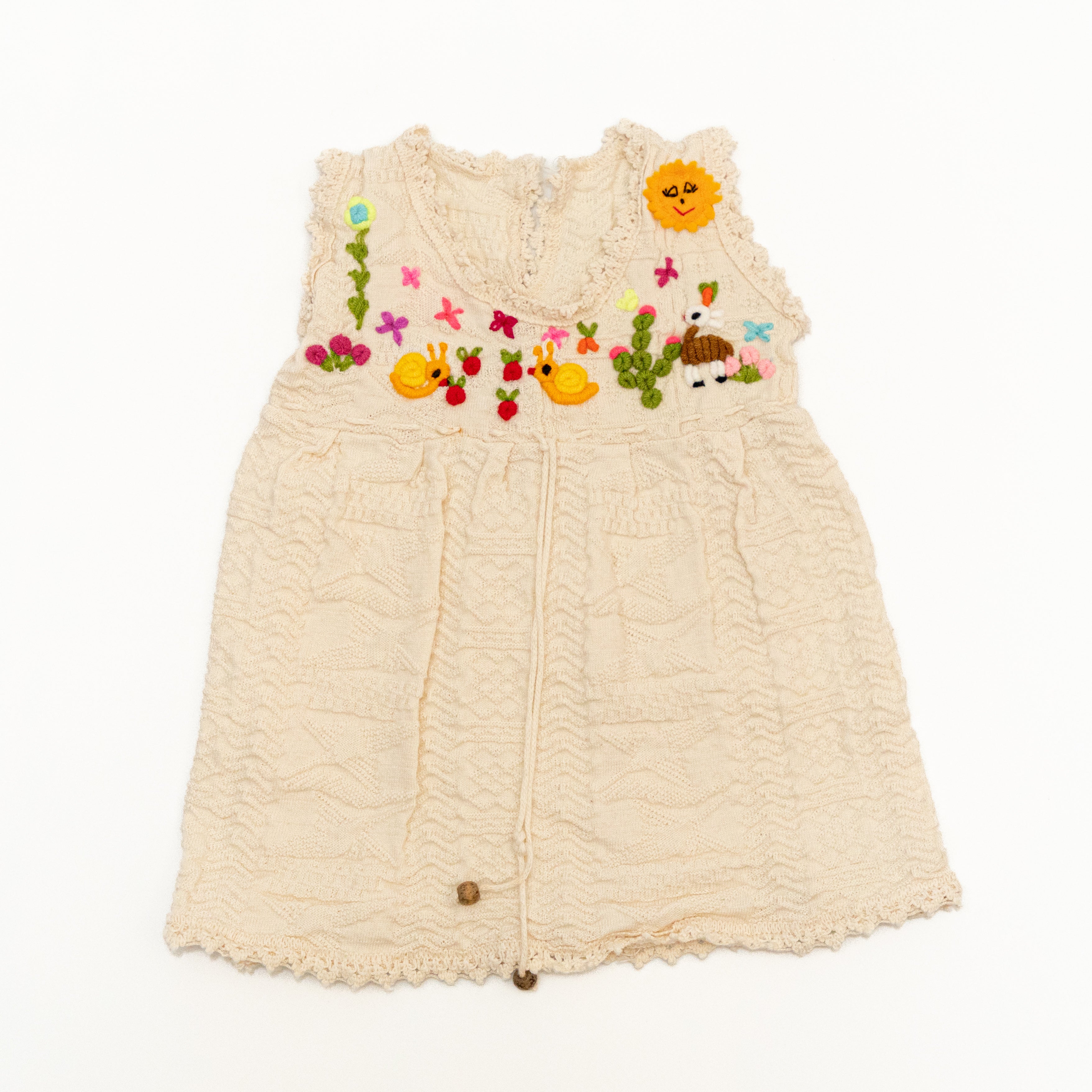 Hand-knit Mexican Artisan Top