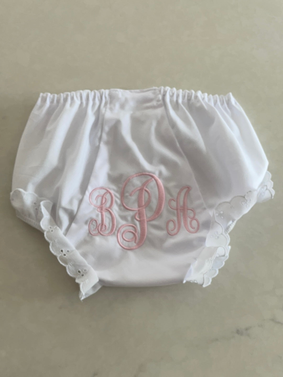 Bloomers Monogrammed BPA