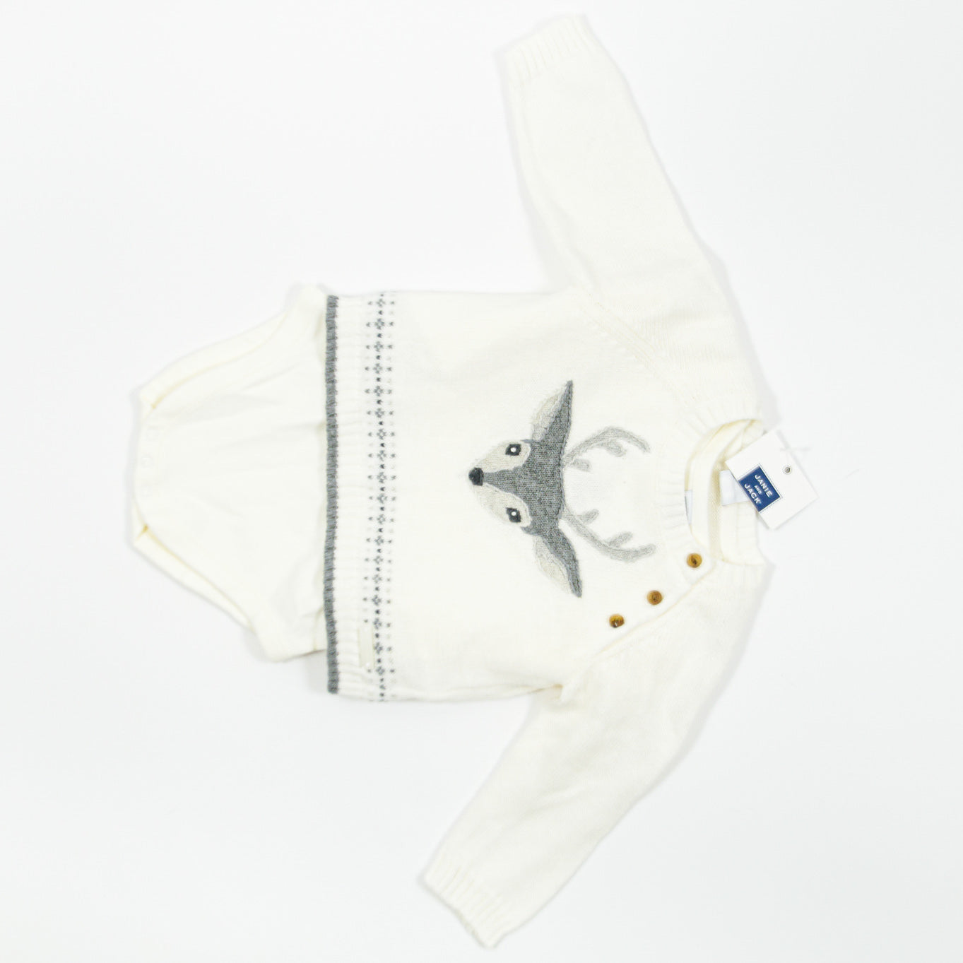 Janie and Jack Onesie & Sweater Set