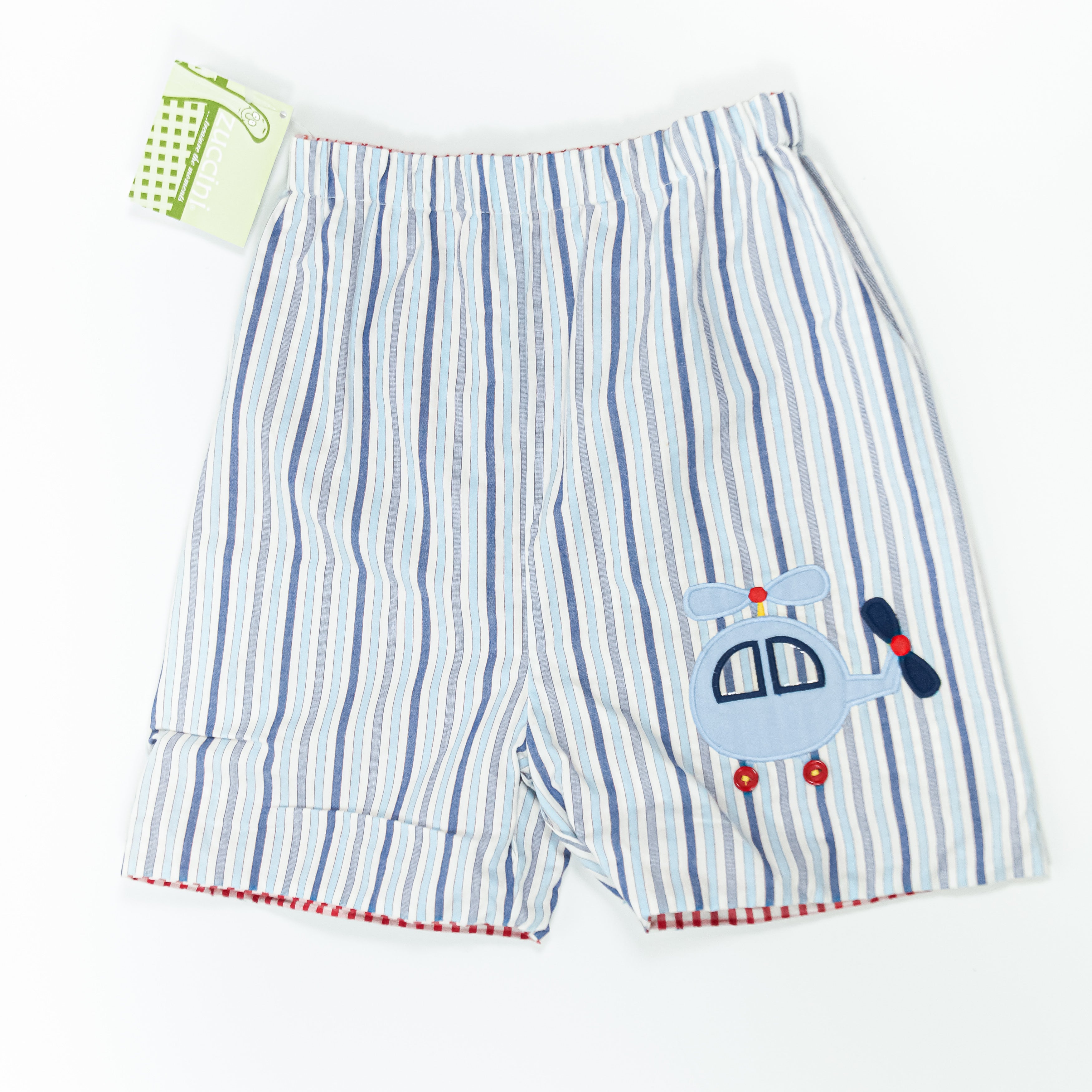 Boys Green Cotton Shorts Set