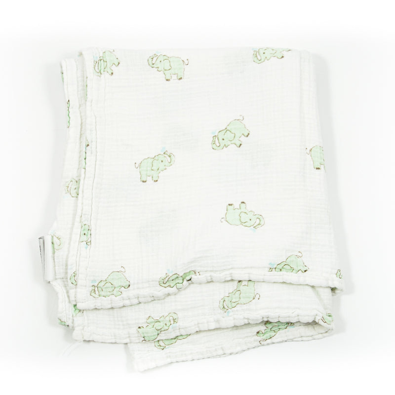 Aden + Anais Swaddle Blanket with Elephants