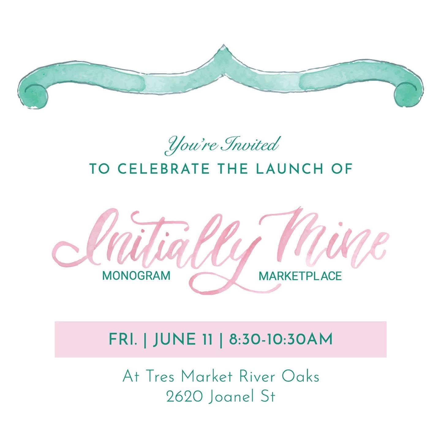 You're Invited: Initially Mine Launch Party