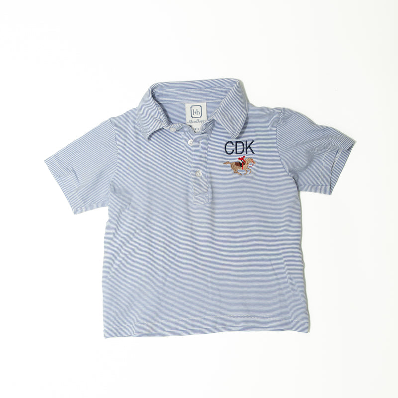 Lila and Hayes Derby Polo