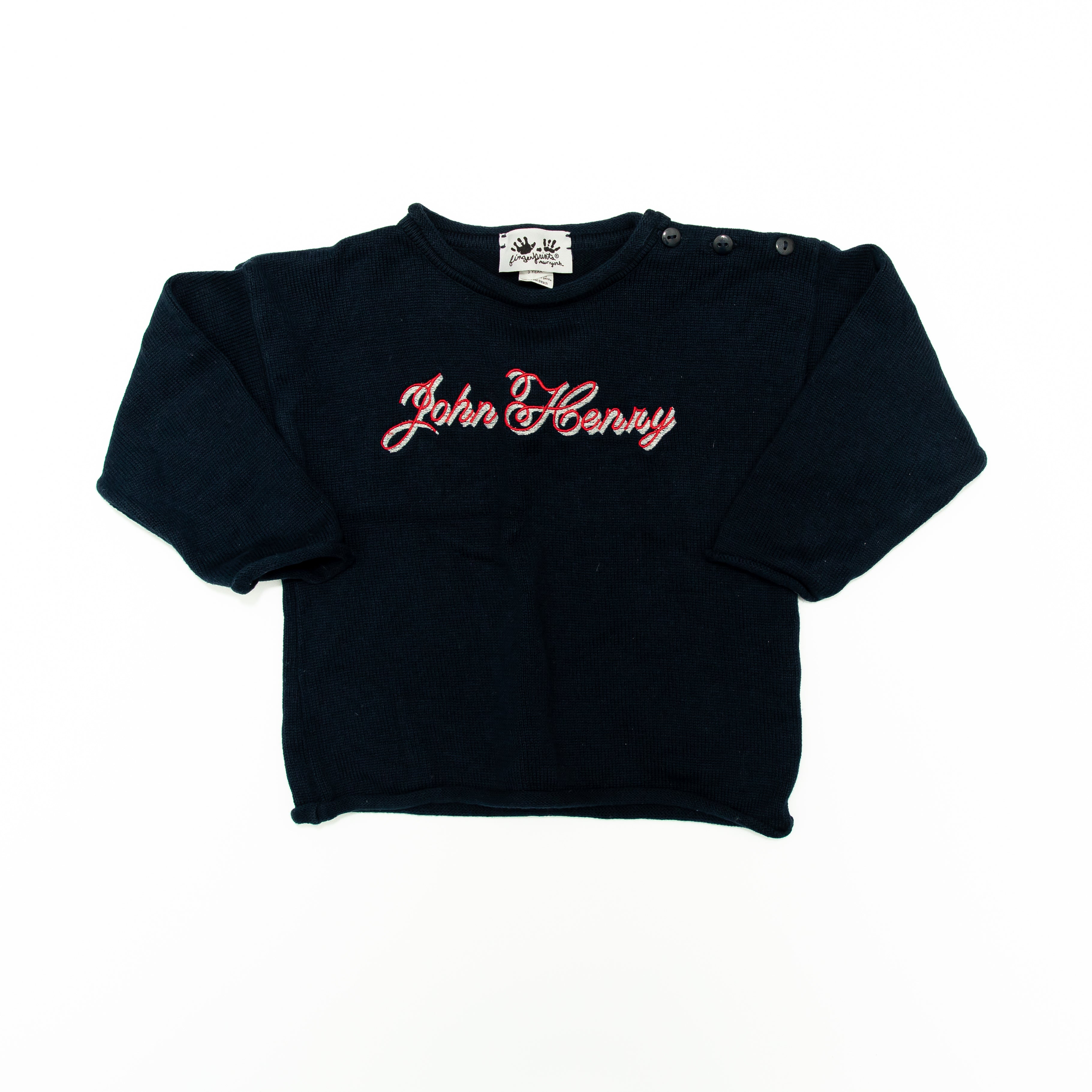 Fingerprints Roll-neck Sweater