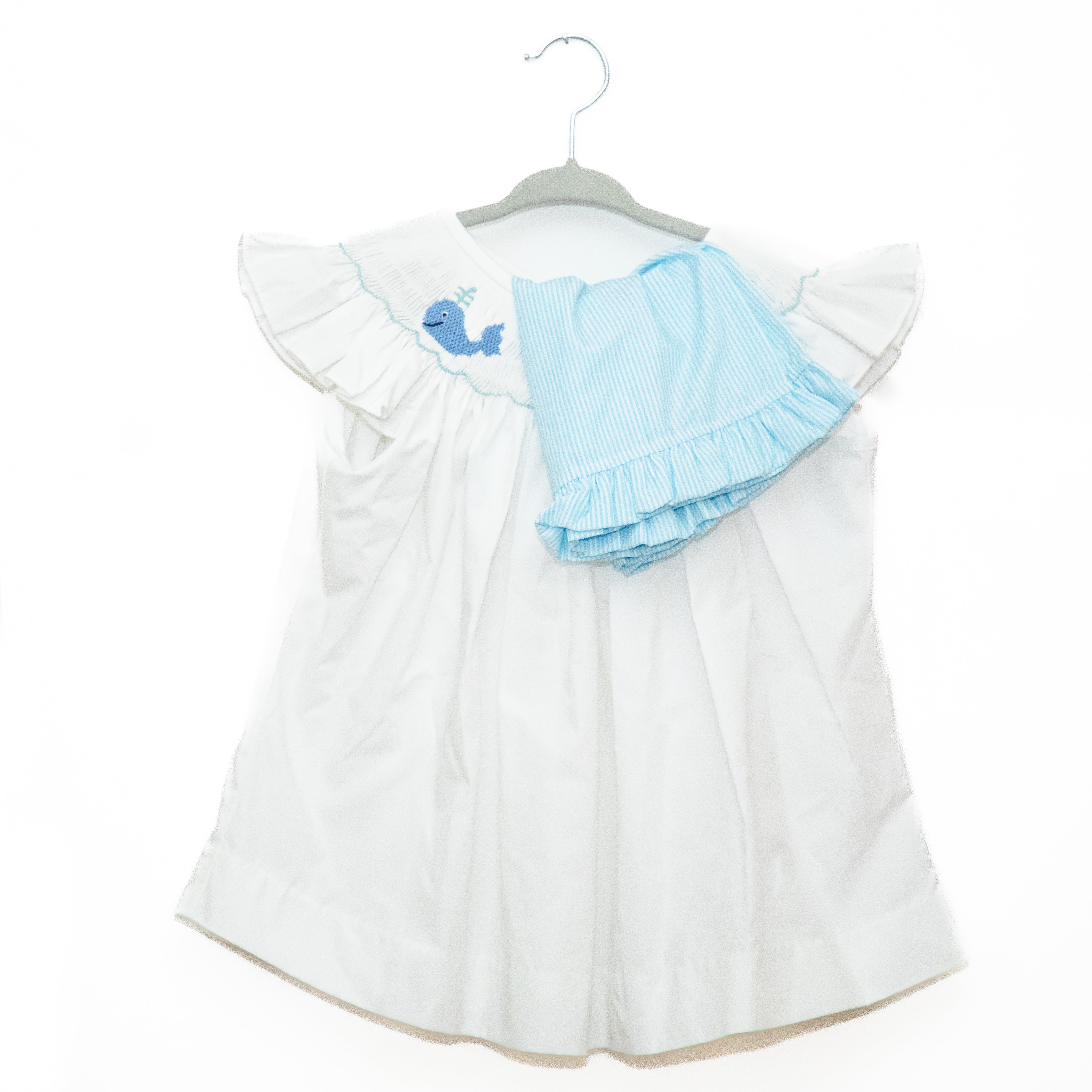 Stitchy Fish Shirt and Top Set