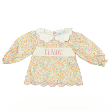 Ann & Reeves Smocked Top