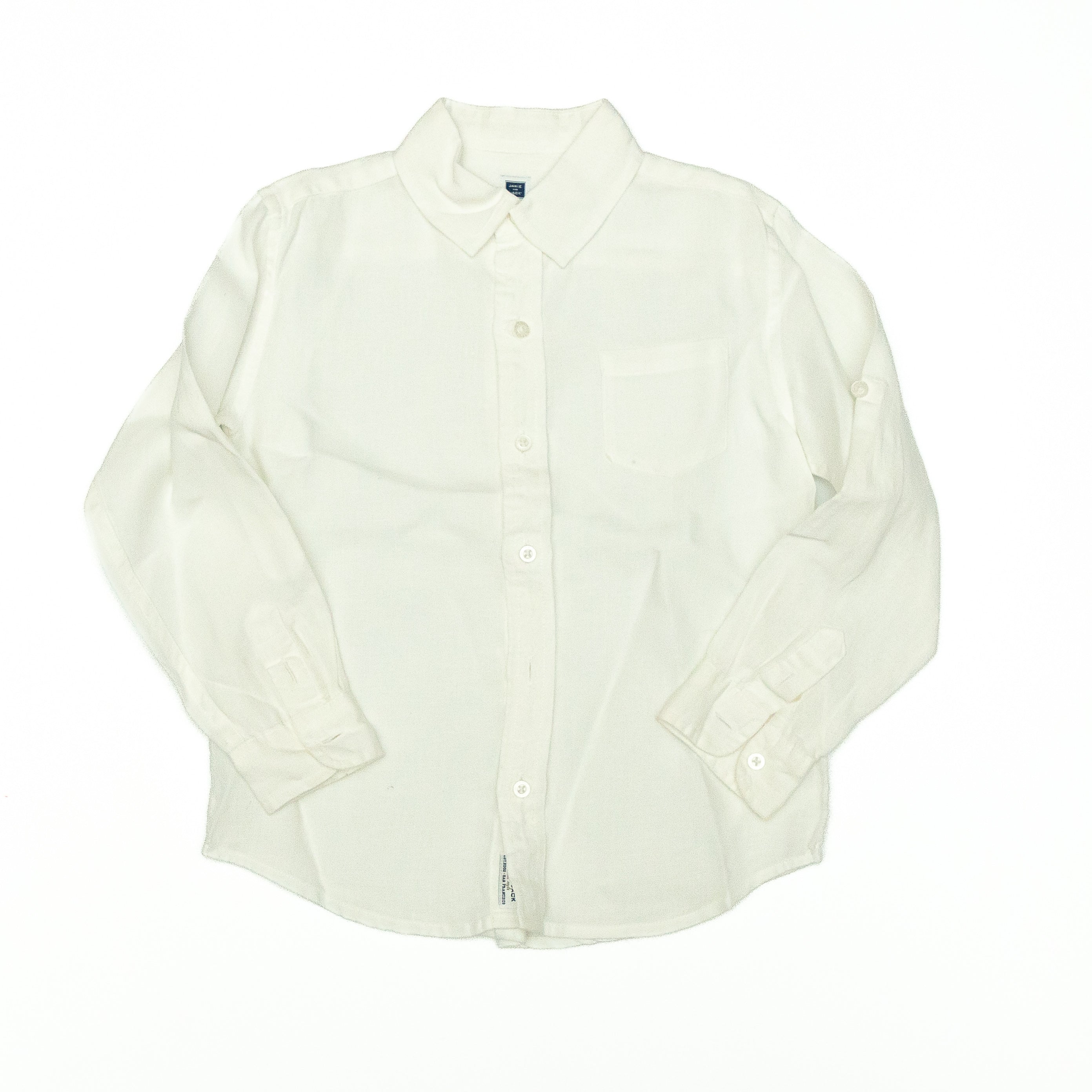 Janie and Jack Linen Long-Sleeve Shirt