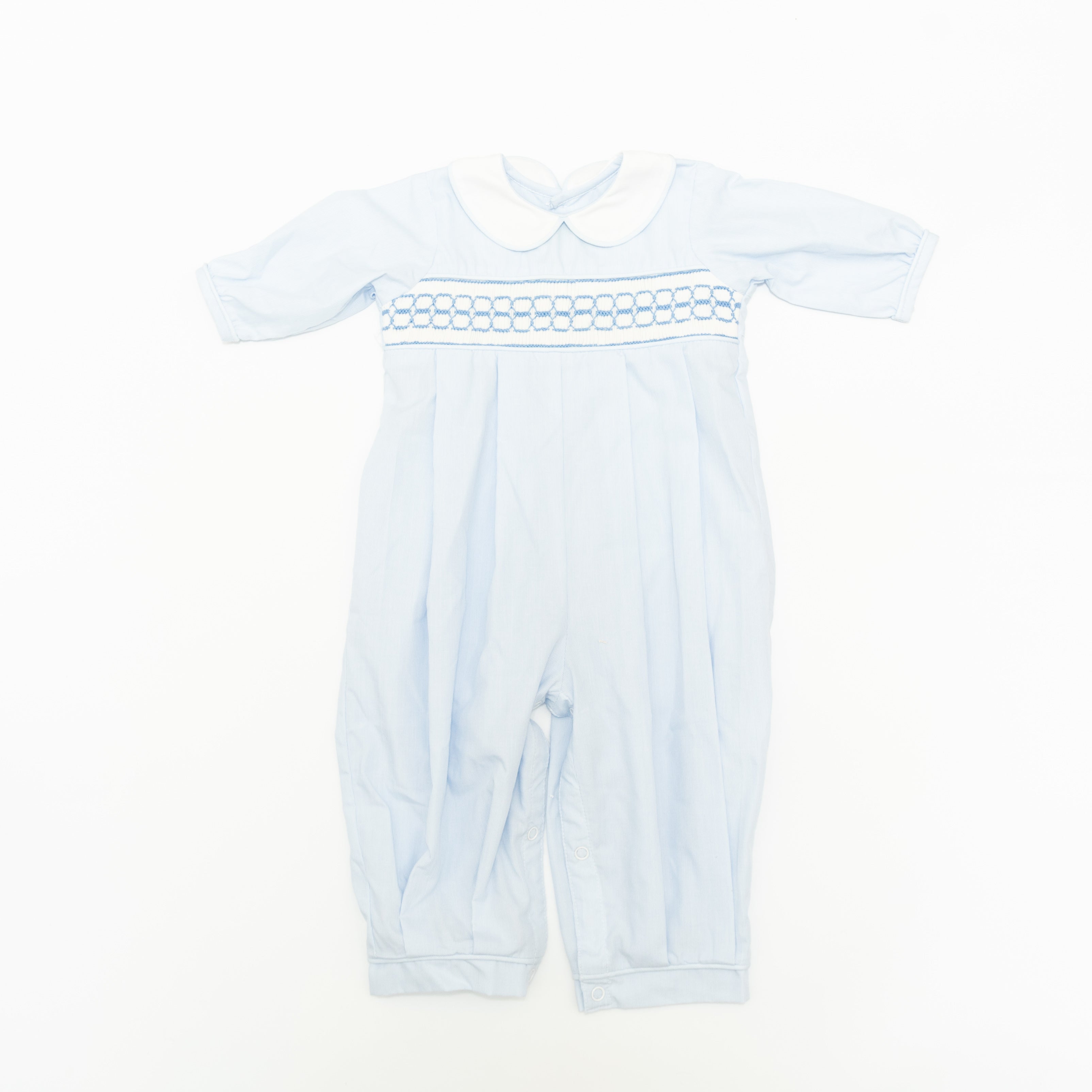 Lullaby Set Smocked Long Jon Jon
