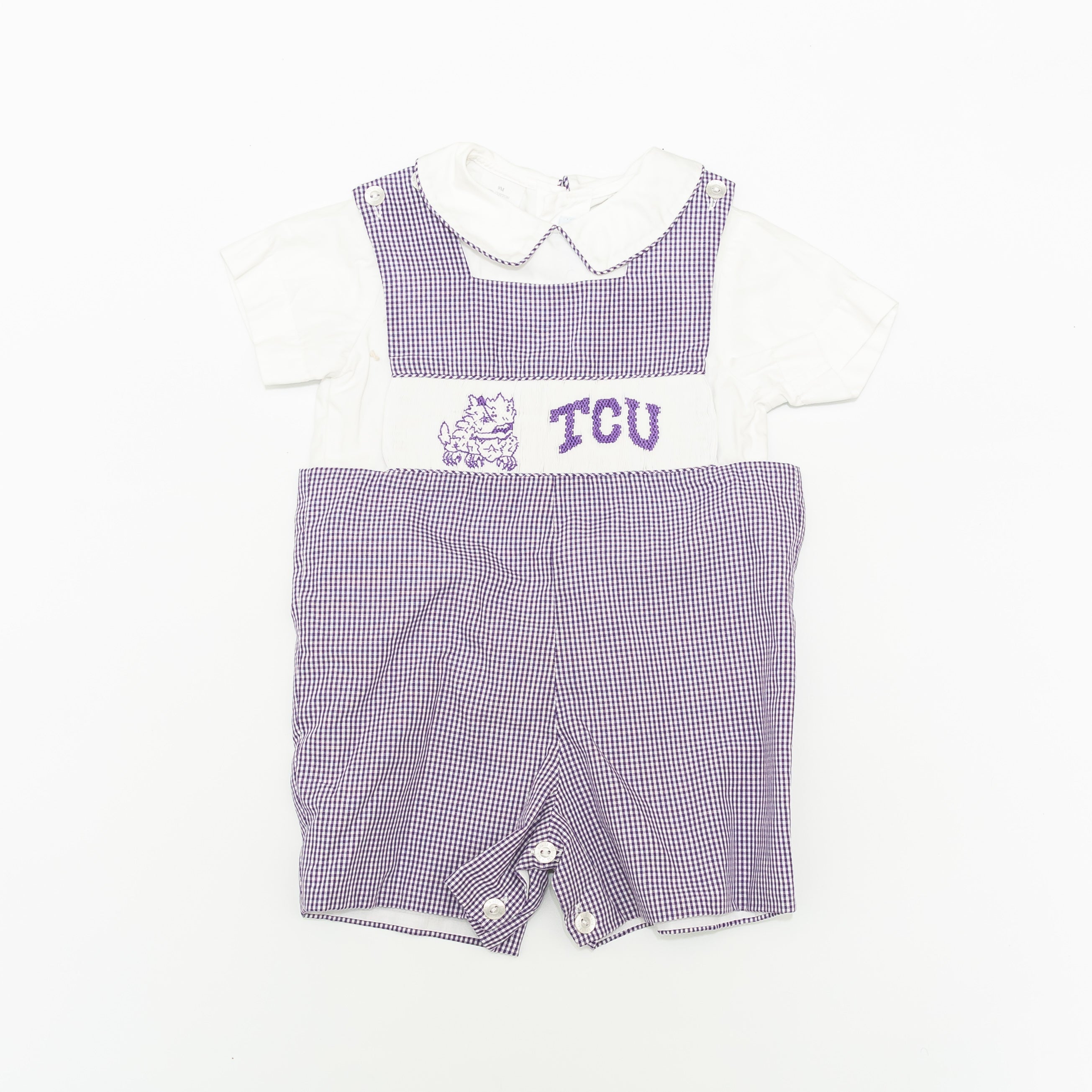 TCU Jon Jon and Shirt Set