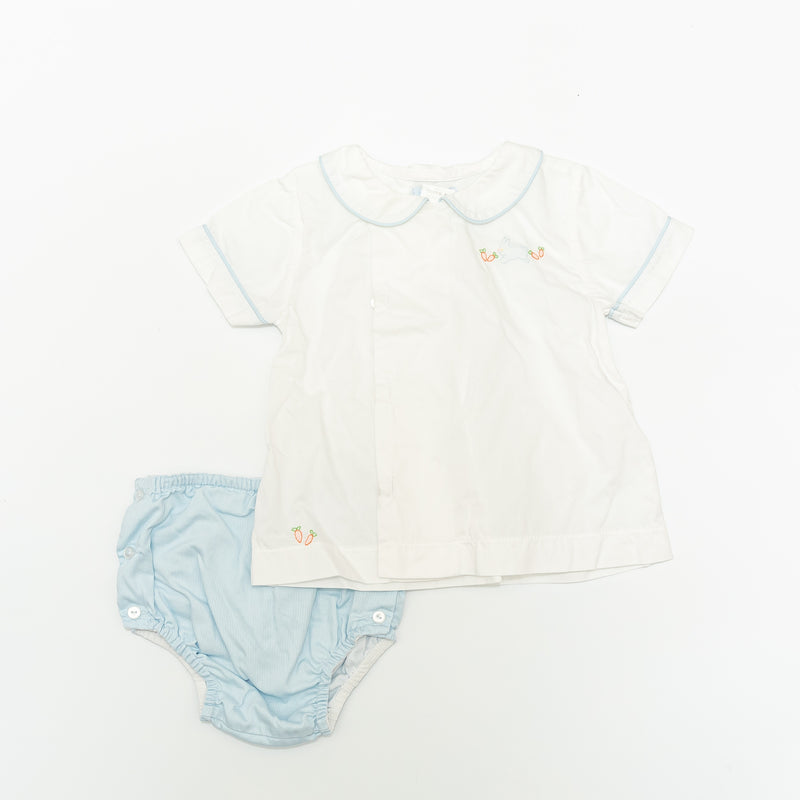 Little English Easter Top and Bloomer Set