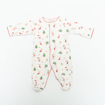 Kissy Kissy Christmas Onesie