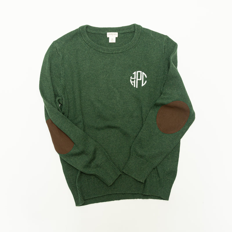 Crewcuts Monogram Sweater