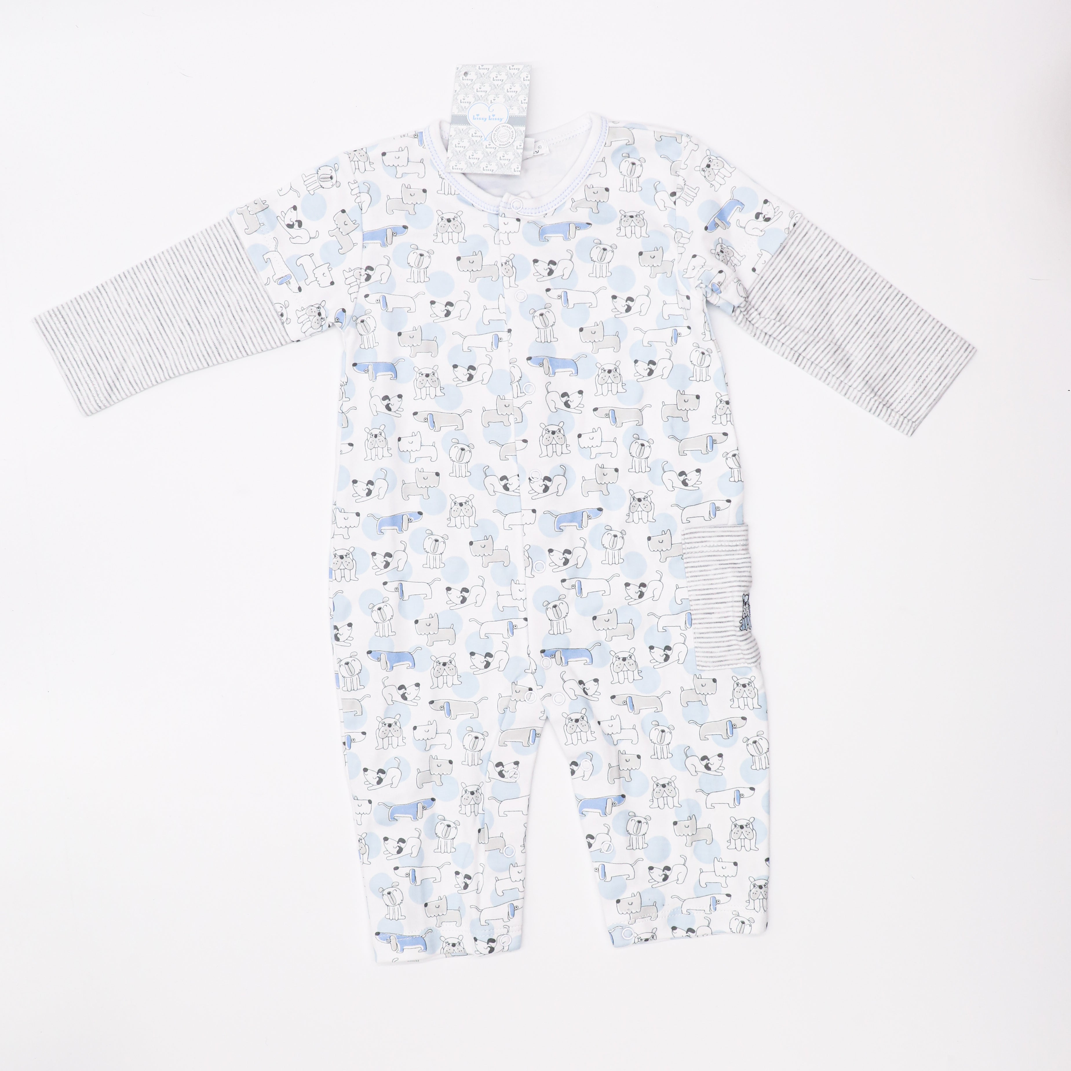 Kissy Kissy Long Sleeve Onesie