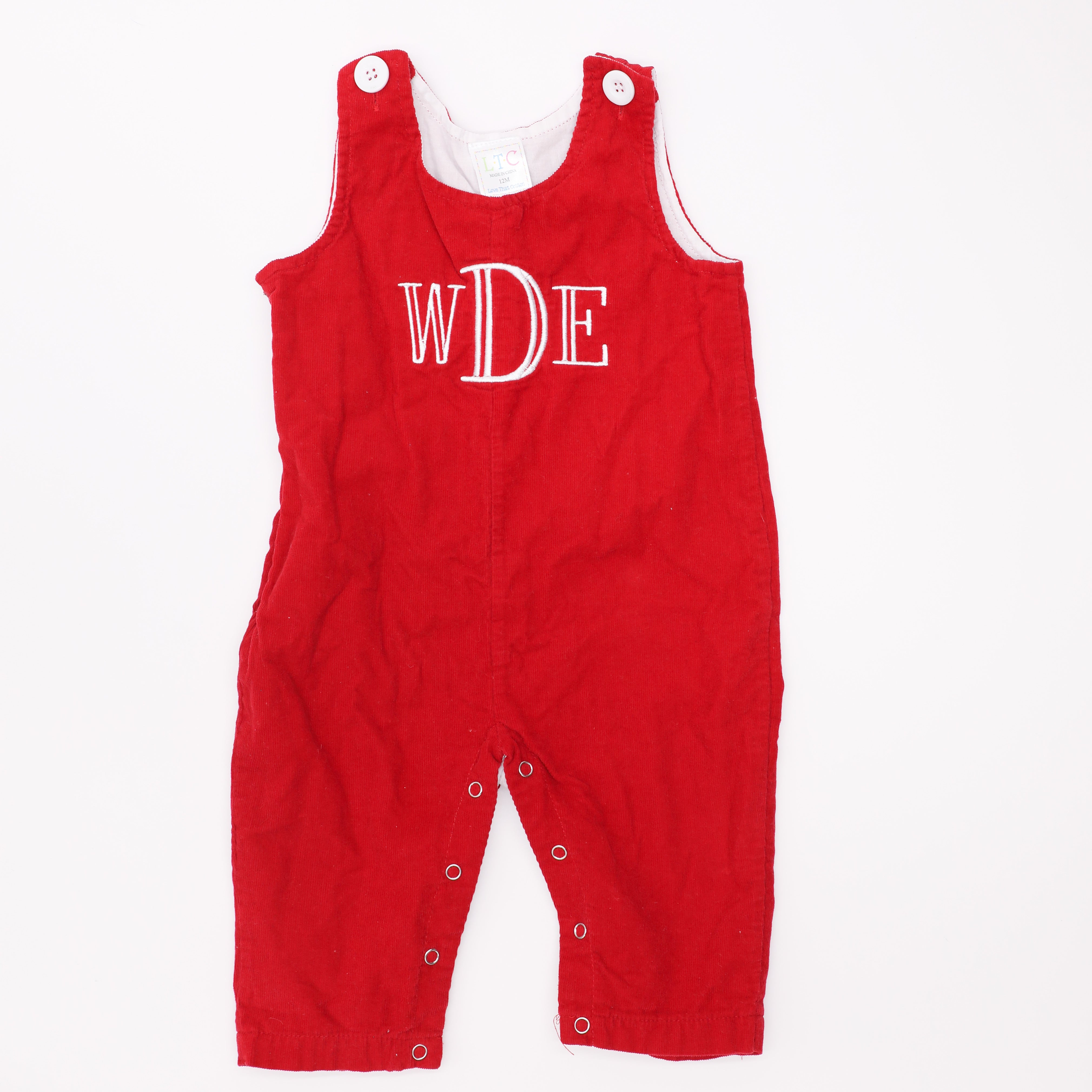 Love That Cotton Velvet Overalls