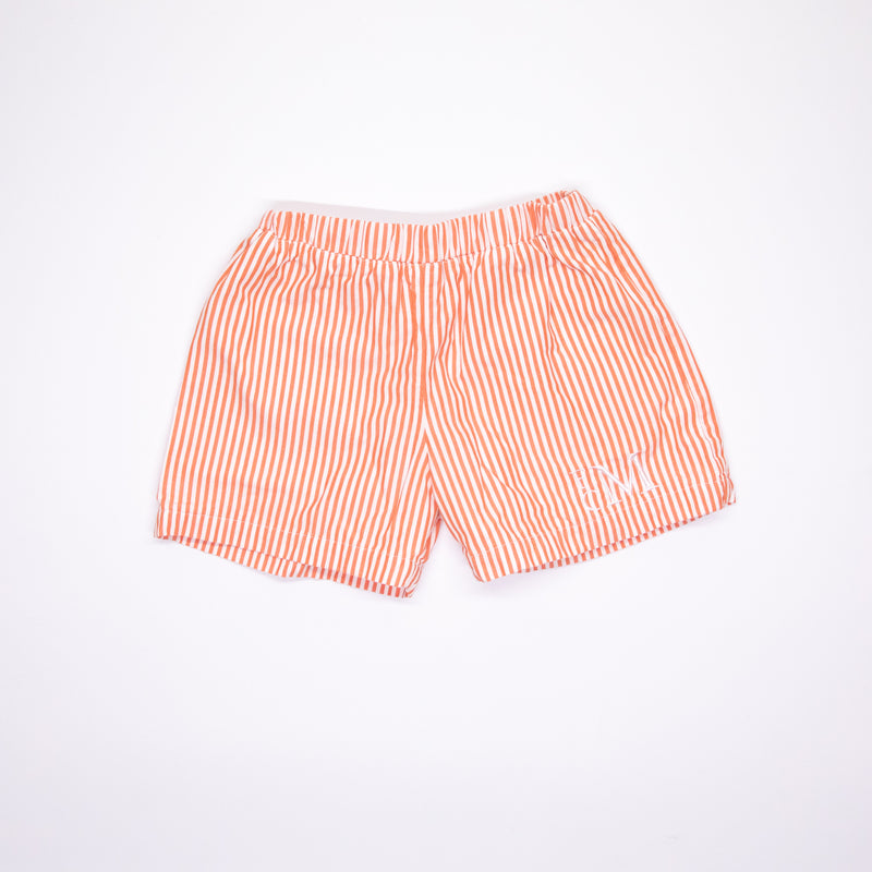 Beaufort Bonnet Shelton Shorts in Orange Stripe