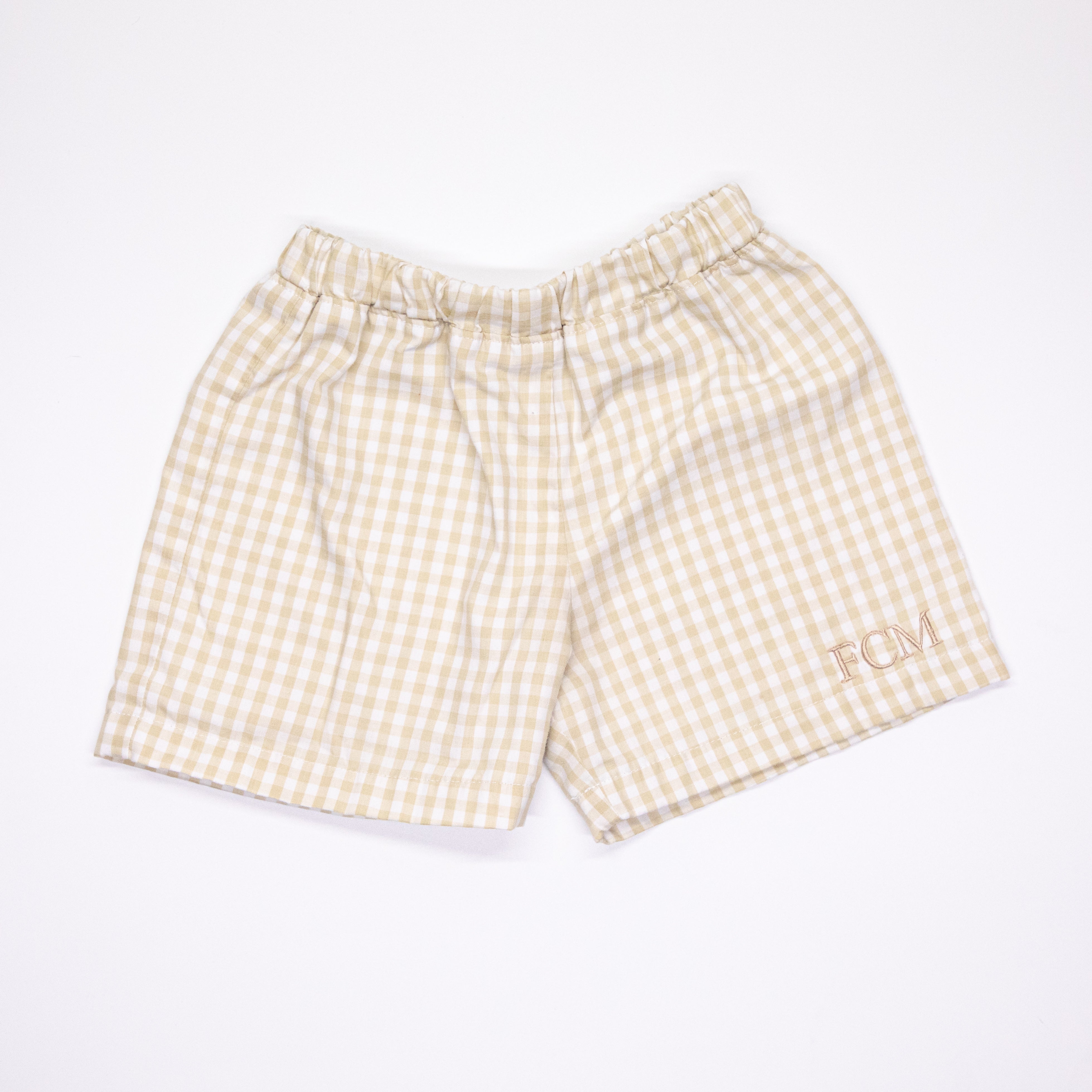 Beaufort Bonnet Shelton Shorts in Khaki Gingham