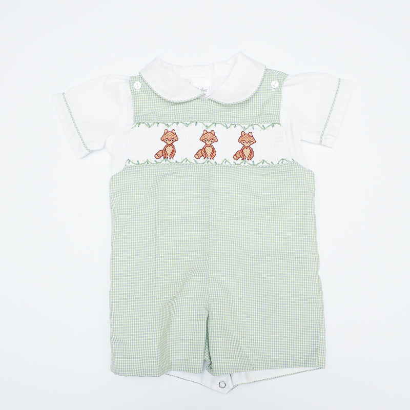 Mother Goose Top and Overall Set