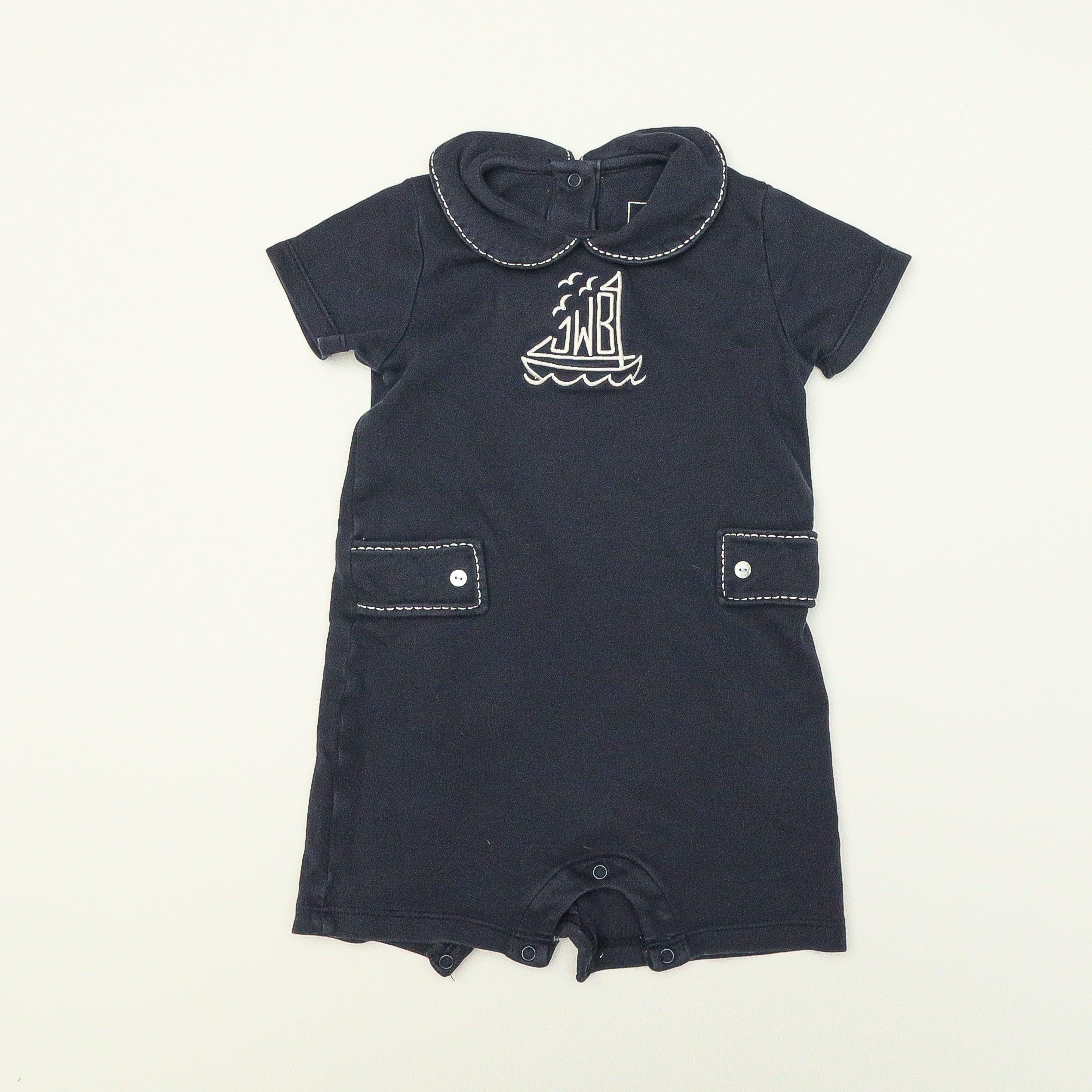 Lila and Hayes PIMA COTTON SHORTALL