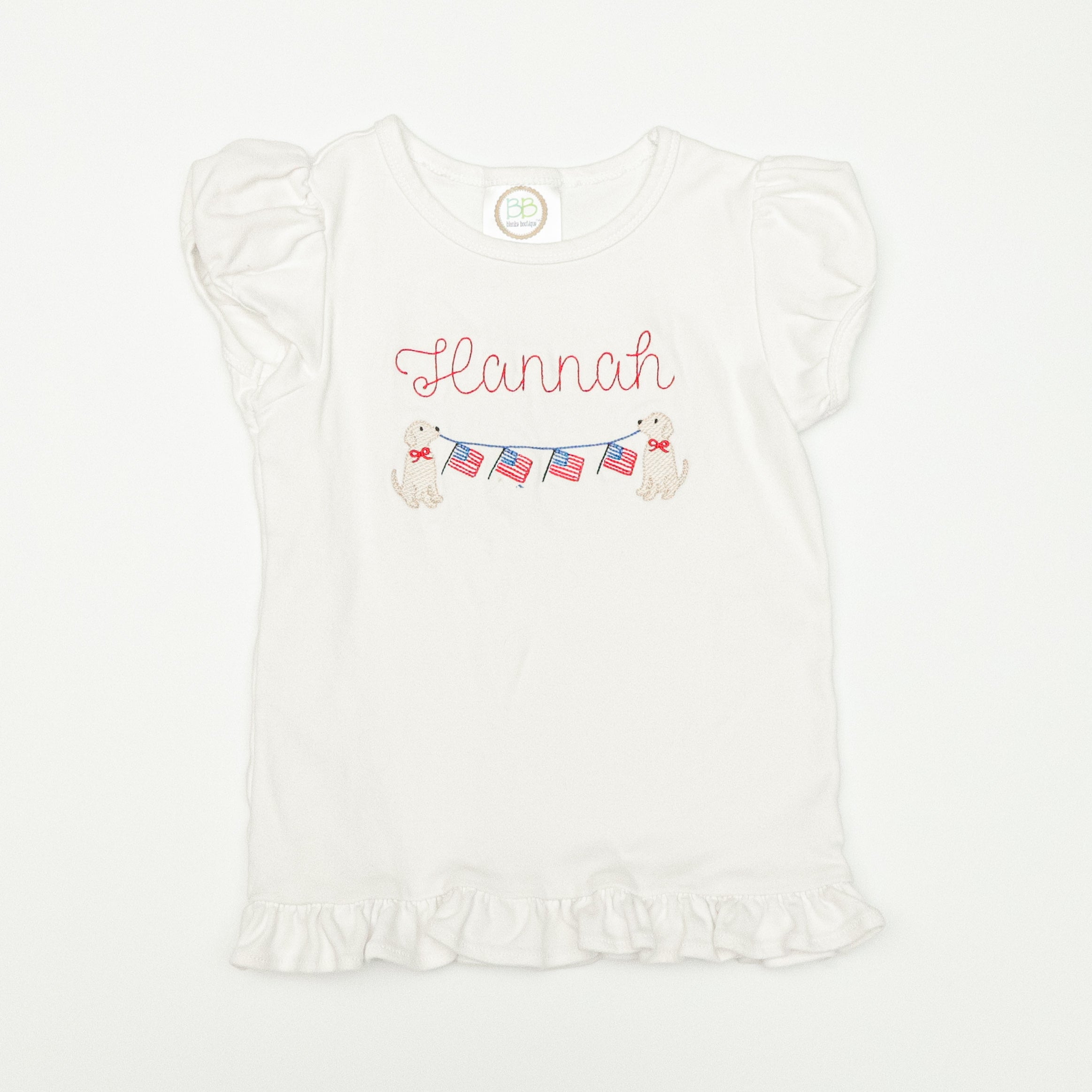 Blanke Boutique Hannah Fourth of July Top