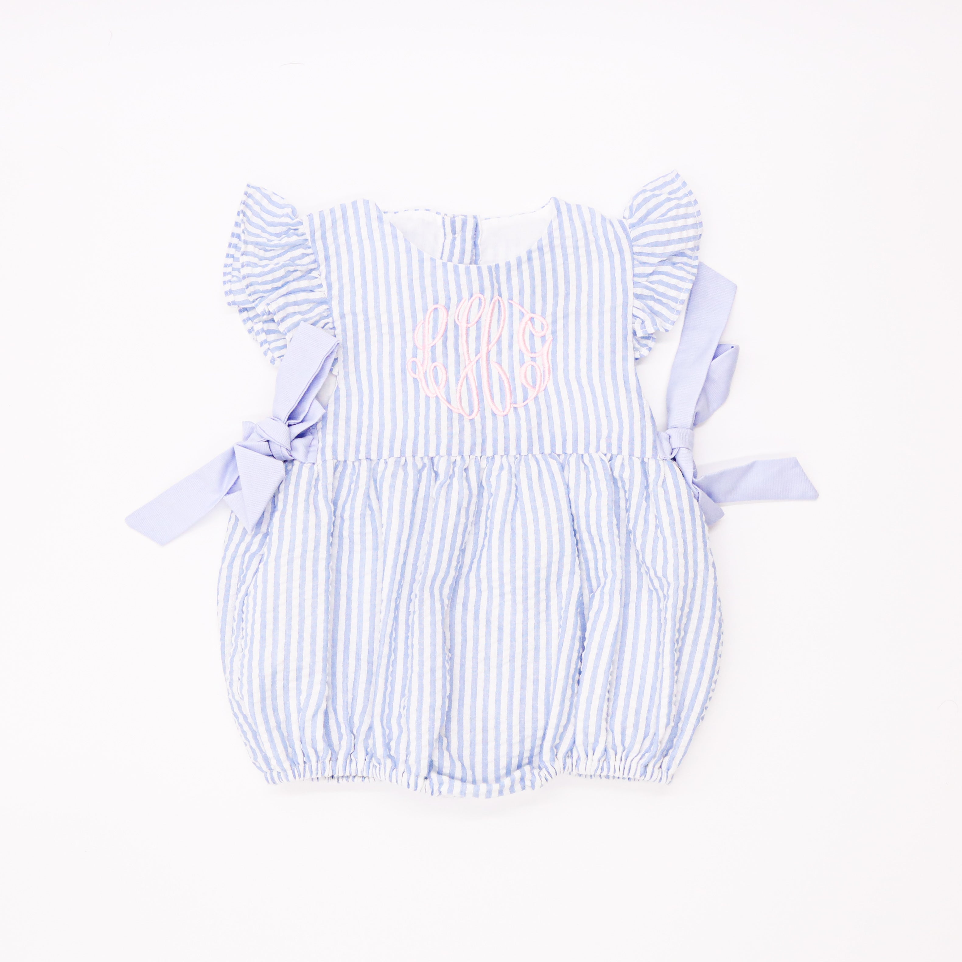 Smocked Threads by C&L Seersucker Bubble