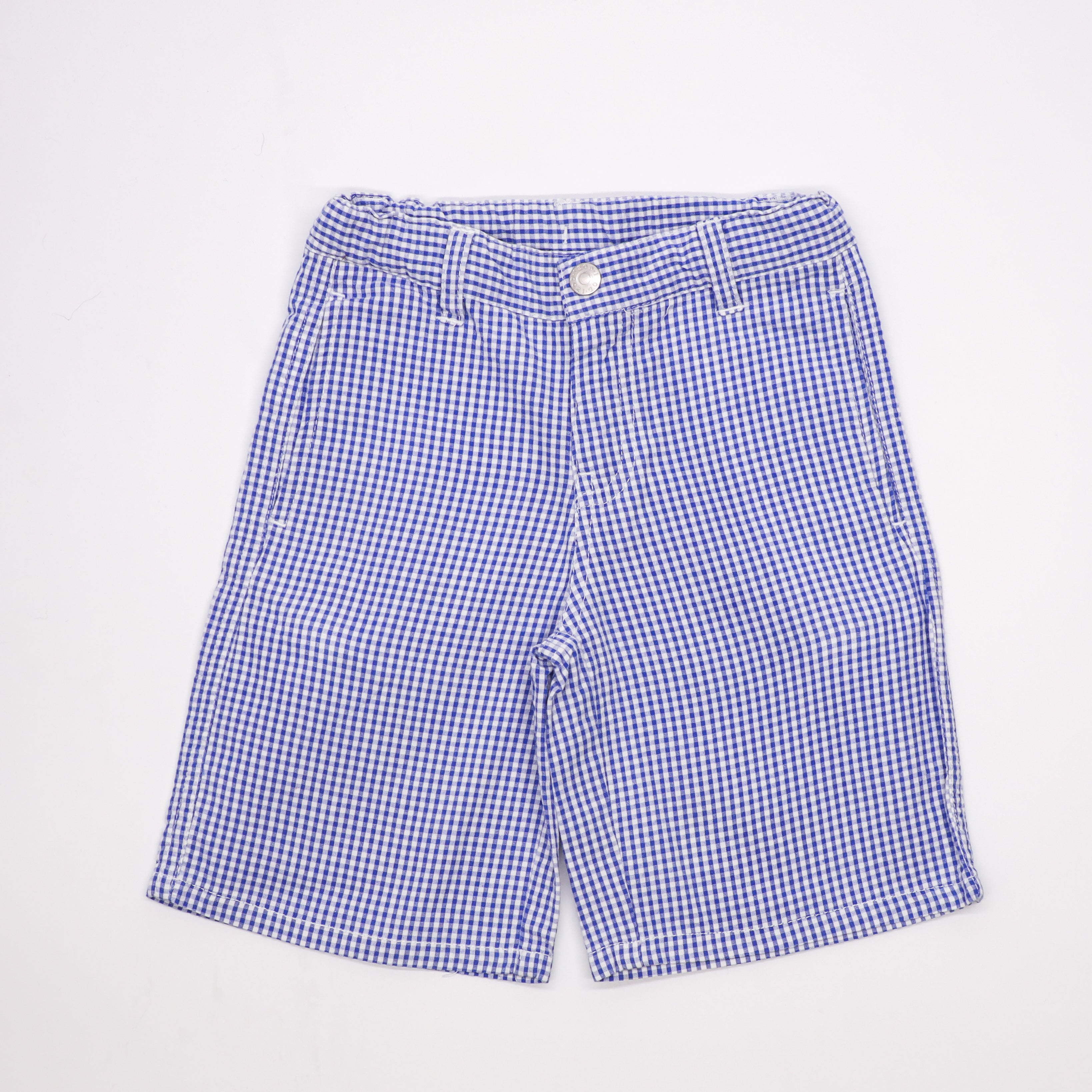 IZOD Blue Gingham Shorts