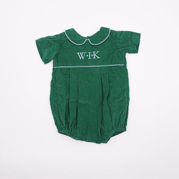 Green Corduroy Bubble