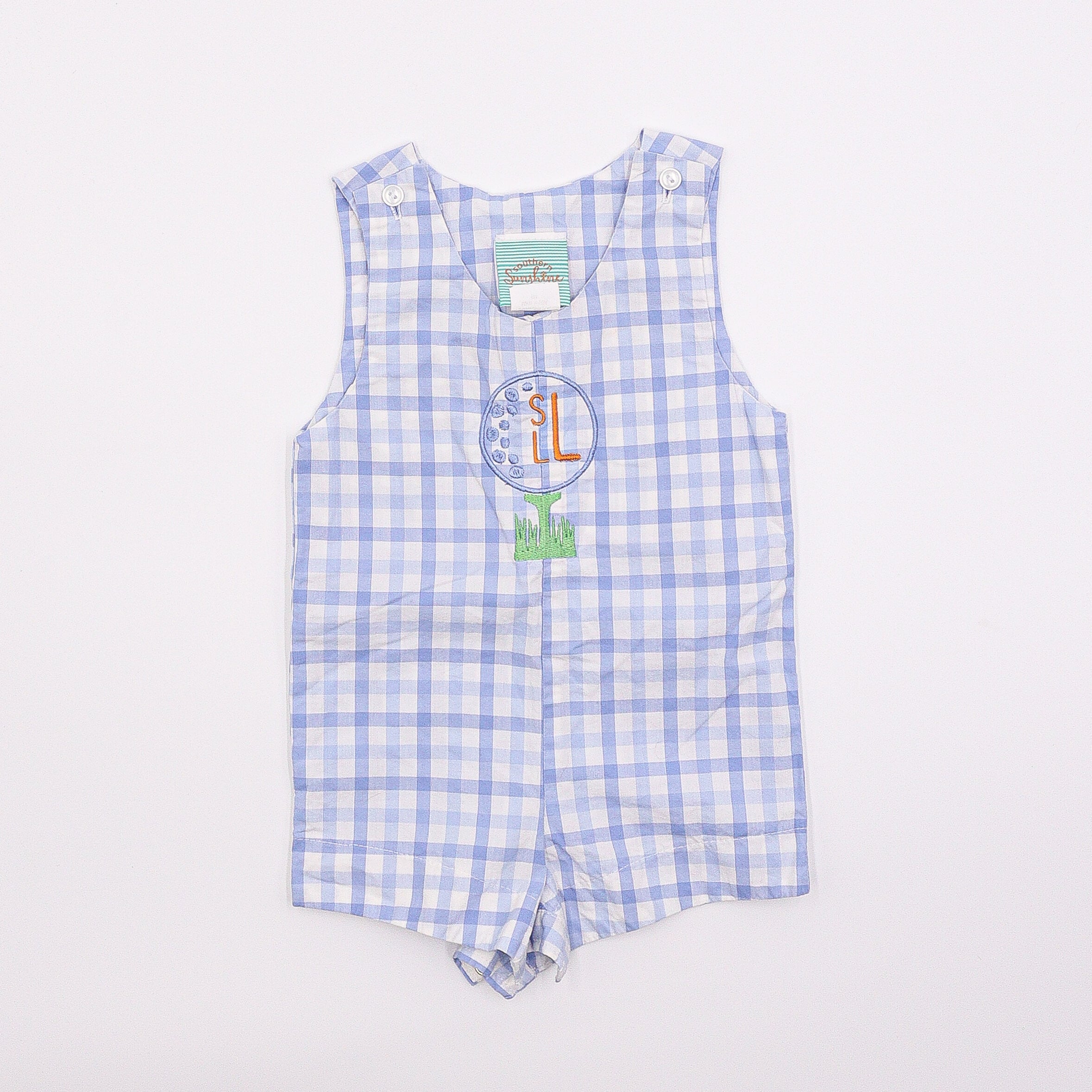 Southern Sunshine Golf Romper