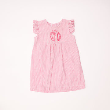 Southern Sunshine Kids Seersucker Dress