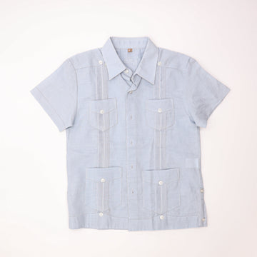 J.M.P Kids Guayabera Sleeve Button-Up