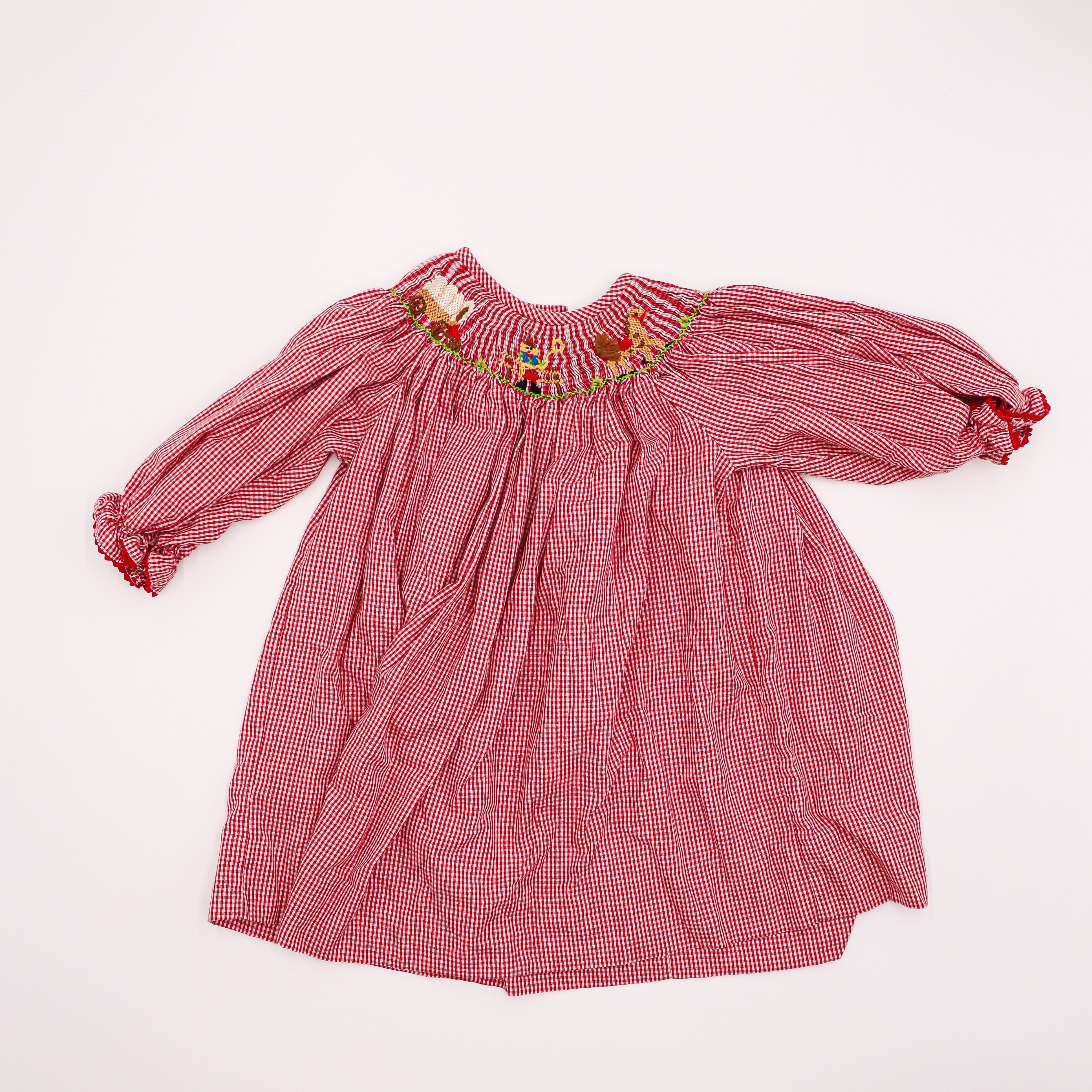 Silly Goose Smocked Dress