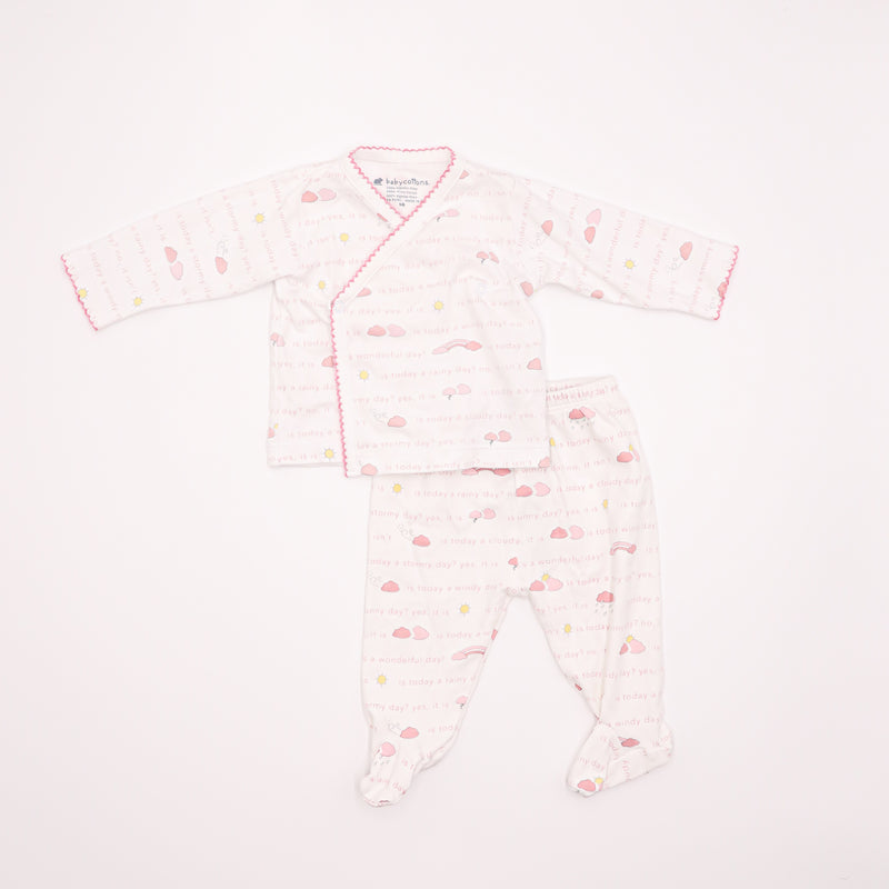 Babycotton Kimono Set