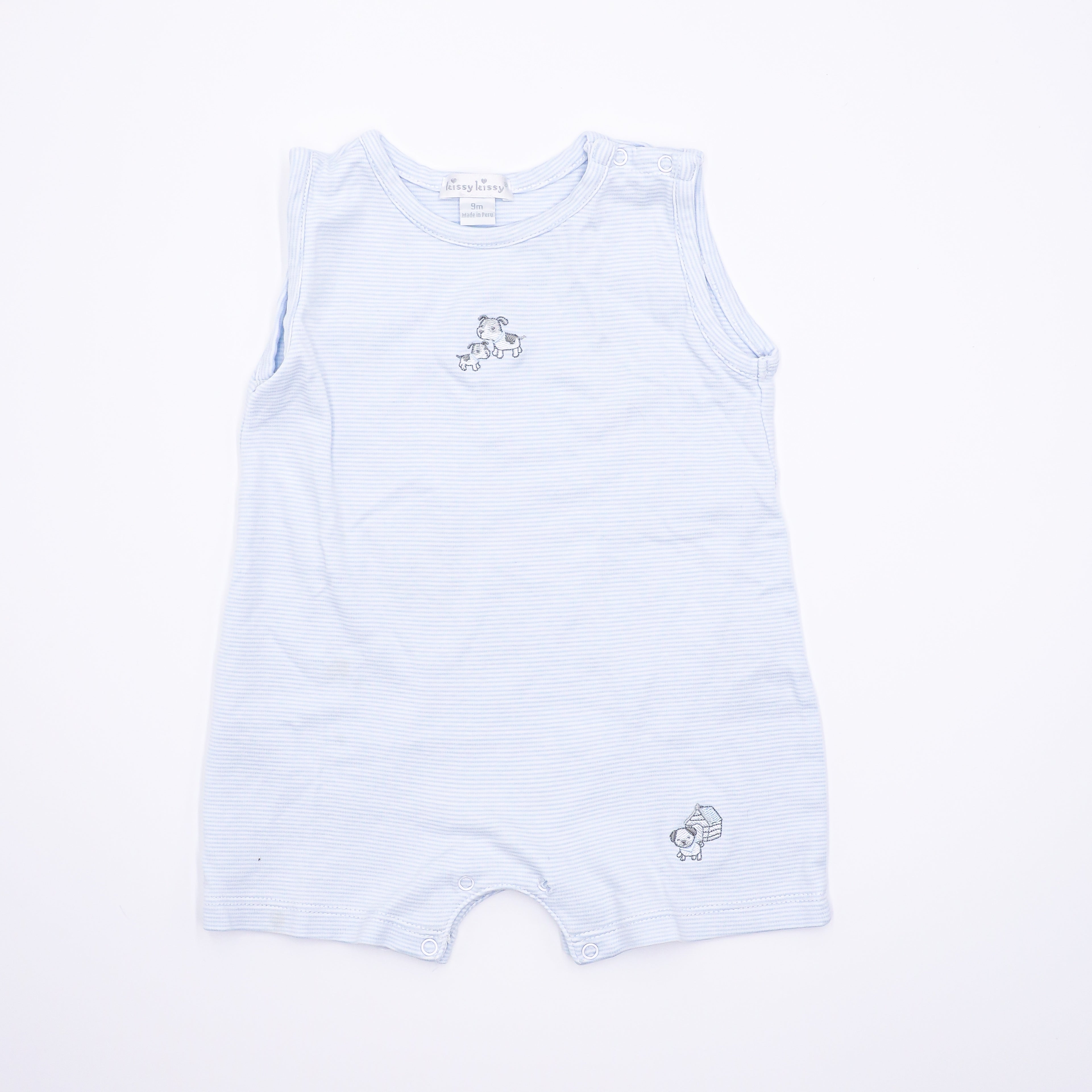 Kissy Kissy Blue Onesie