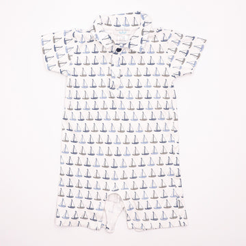 Feather Baby Sailing Onesie
