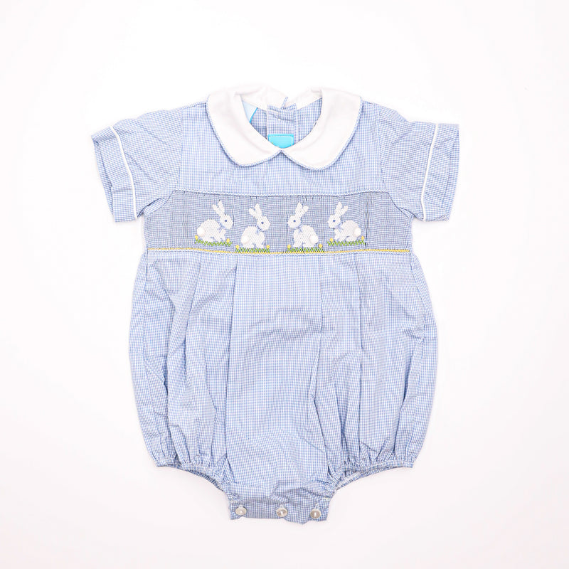 Claire & Charlie Easter Smocked Bubble