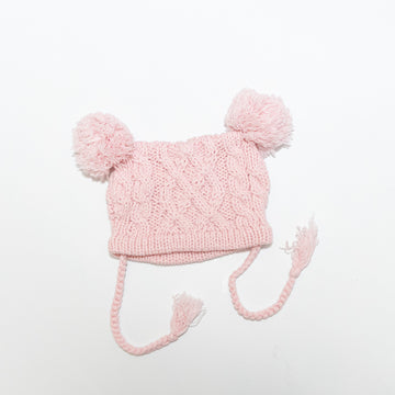 Pom Pom Earflap Hat