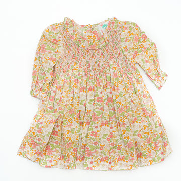 Shrimp & Grits Kids Smocked Dress