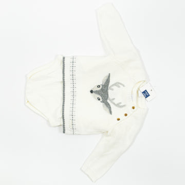 Janie and Jack Onesie & Sweater Set
